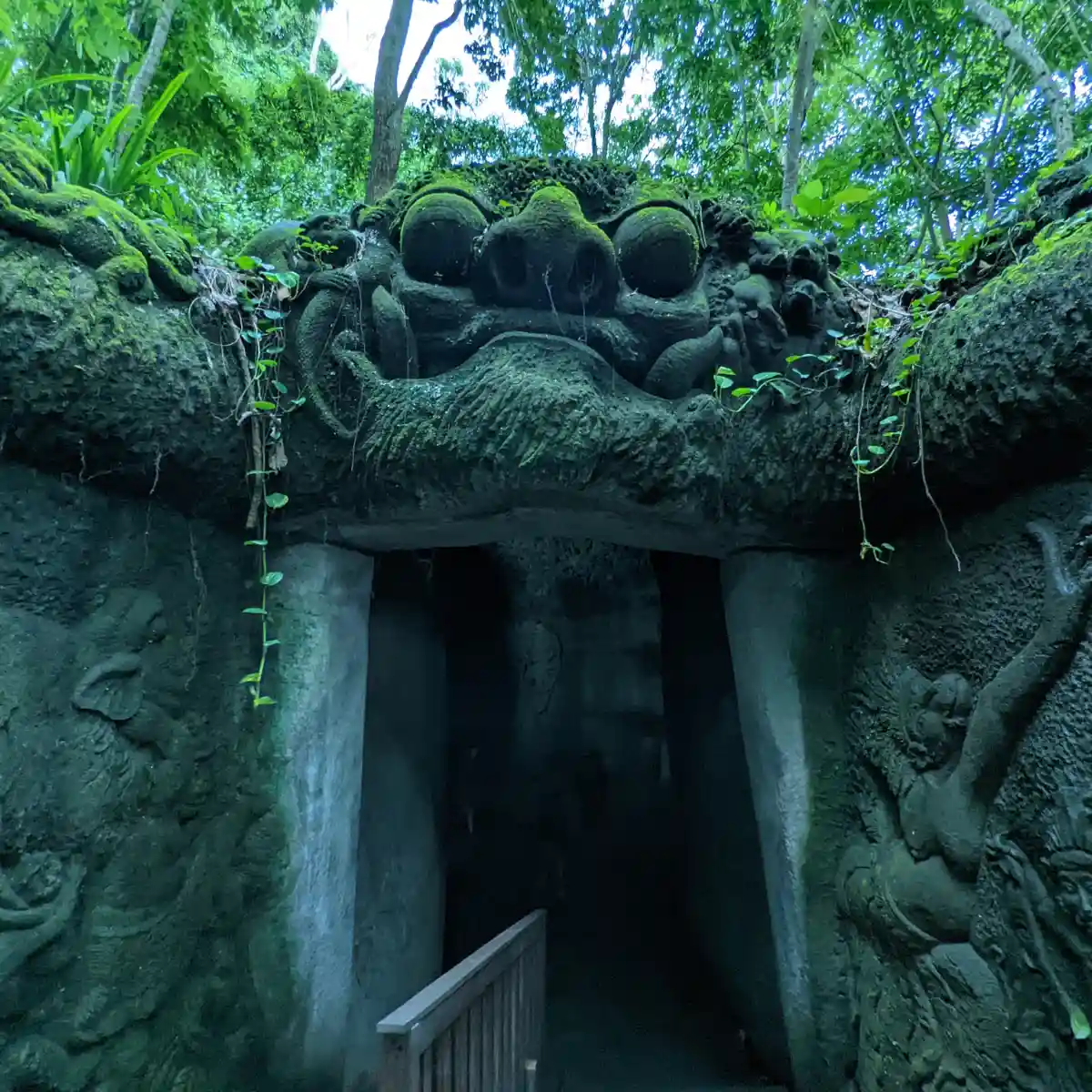 Entrance to the Sacred Monkey Forest Sanctuary in Ubud