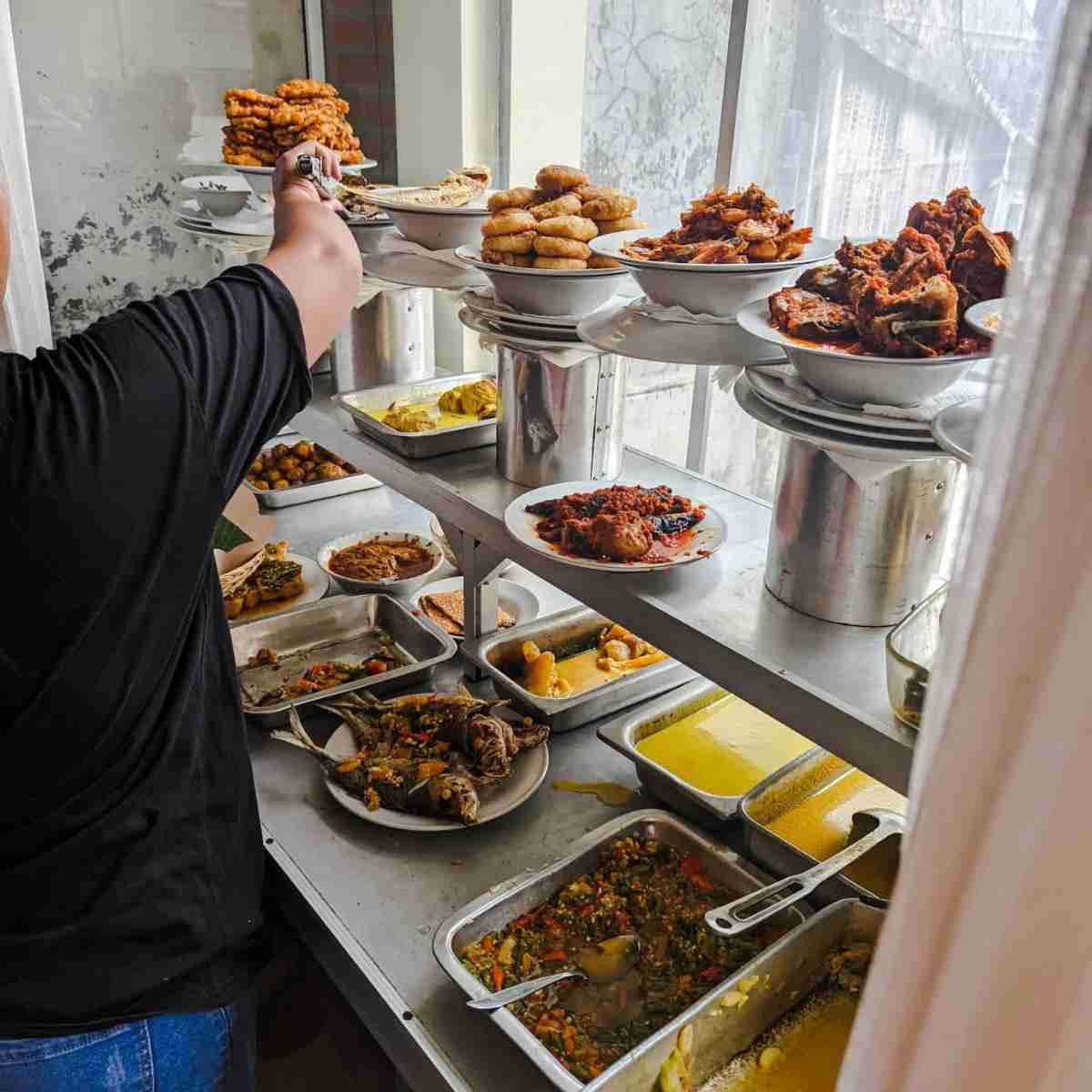 Nasi padang puteri minang padang Ubud