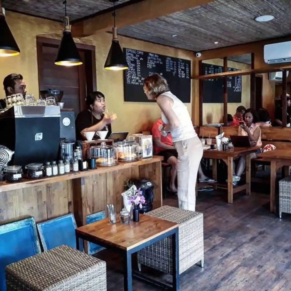 Ubud Coffee Roastery cosy cafe