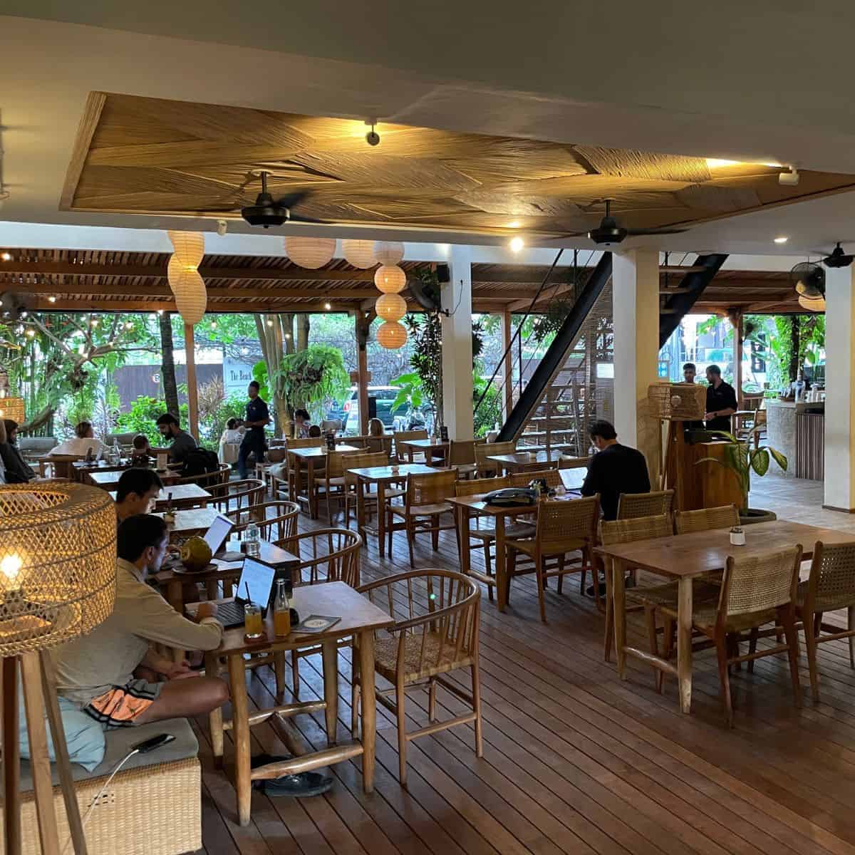 Zin cafe working hub for many expats in Bali