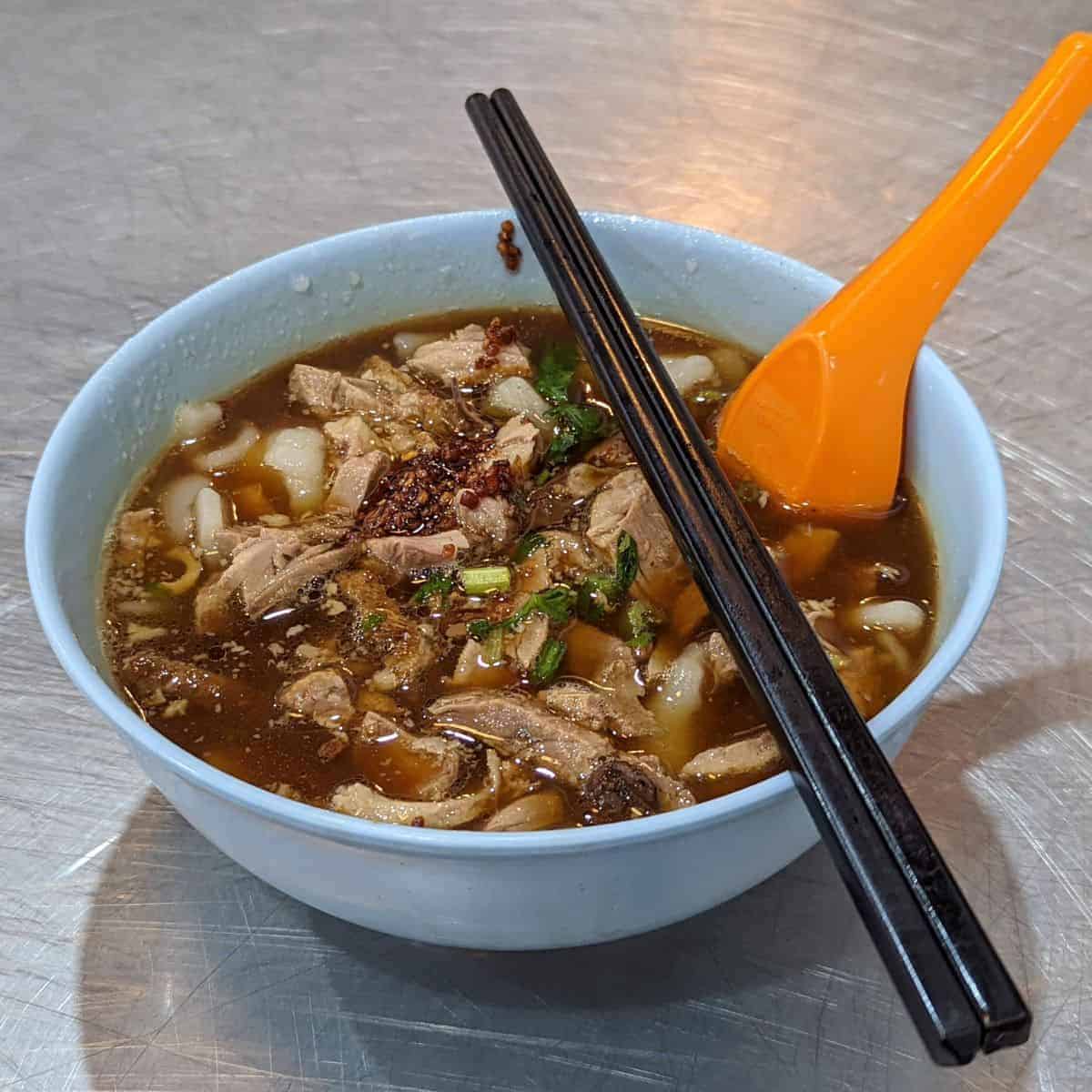 Duck Kway Chap at Kimberley Street