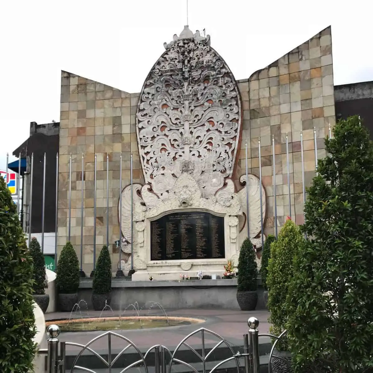 Ground zero monument in Kuta Bali