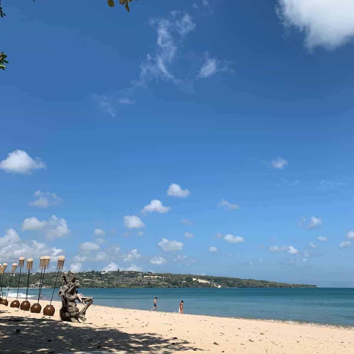 Kedonganan beach tranquil quiet