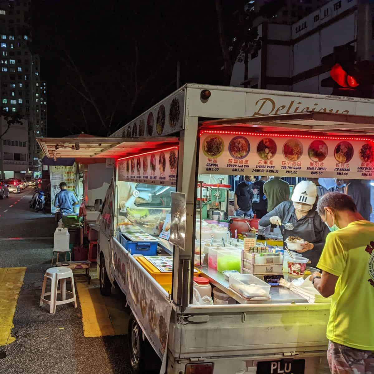 Penang night market Macallum street