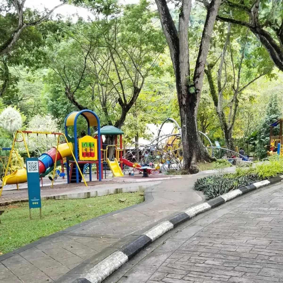 Colourful children’s playground of Youth Park Things To Do With Kids in Penang