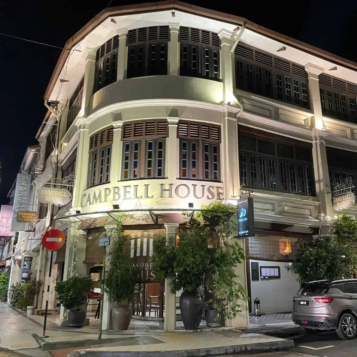 Best area to stay in Georgetown Penang Campbell House 