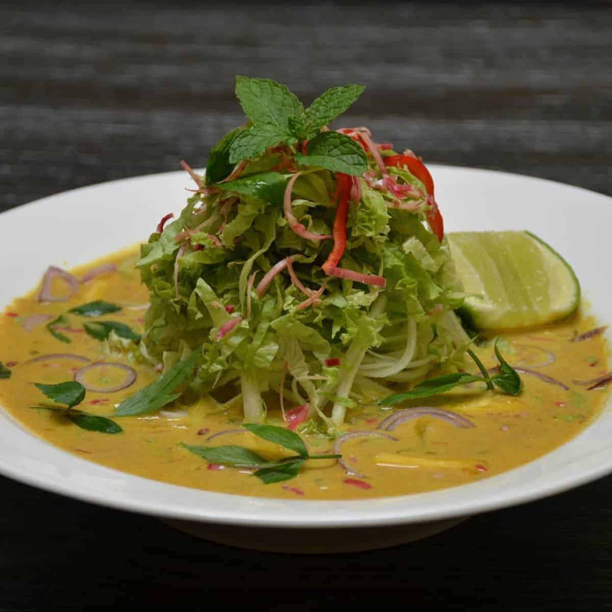 Laksa lemak at Jawi House