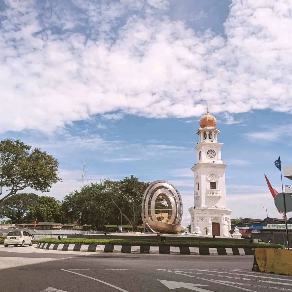 Singapore to Penang Queen Victoria Memorial Clock Tower