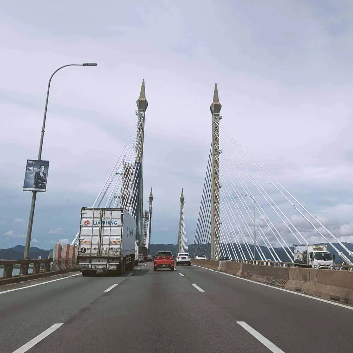Singapore to Penang by car Penang Bridge
