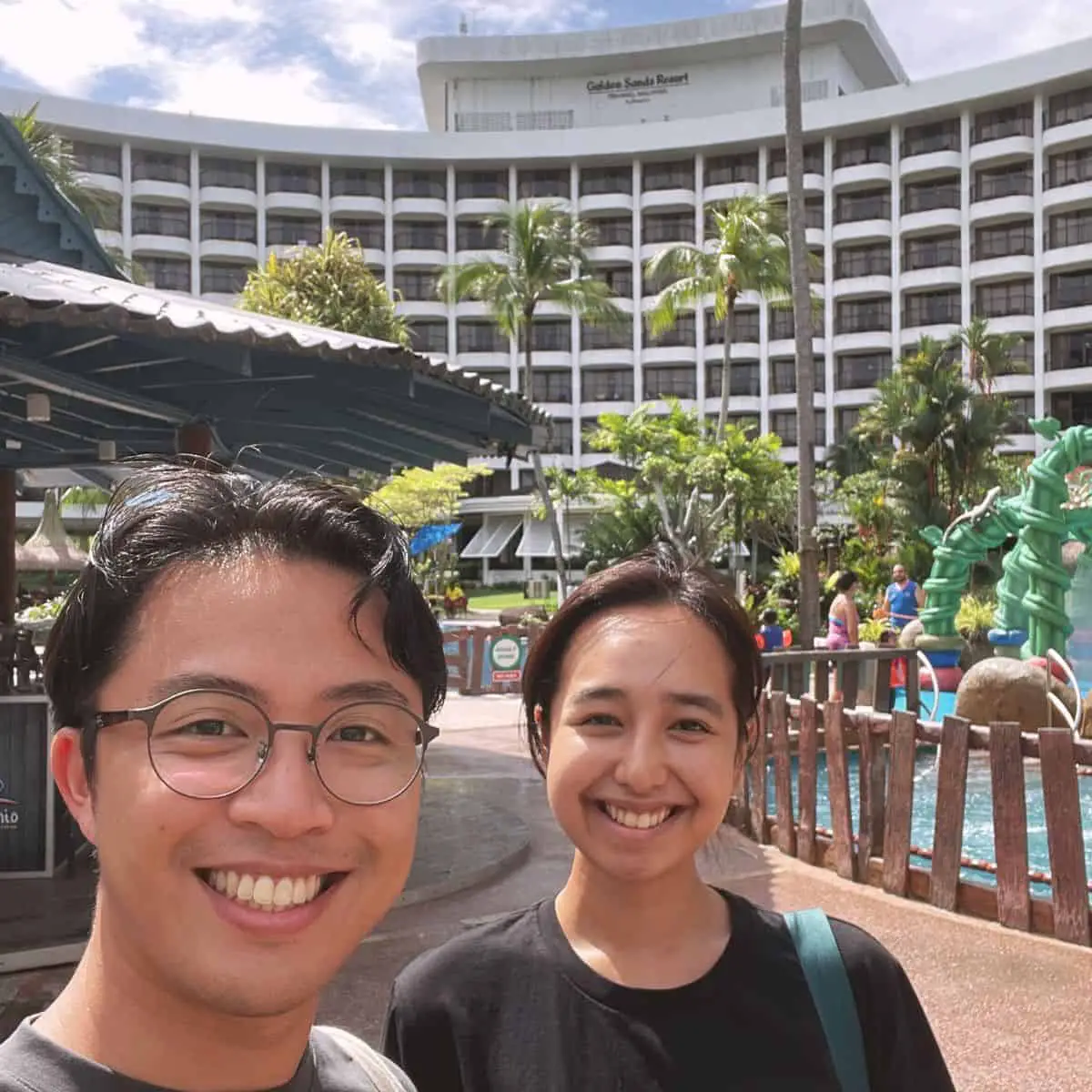 Victoria and Ruiz at Golden Sands Resort Penang