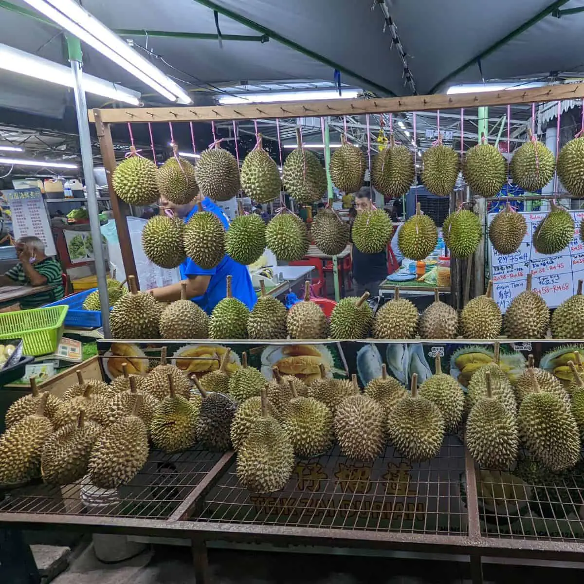 Ah Teik Zai Durian stall