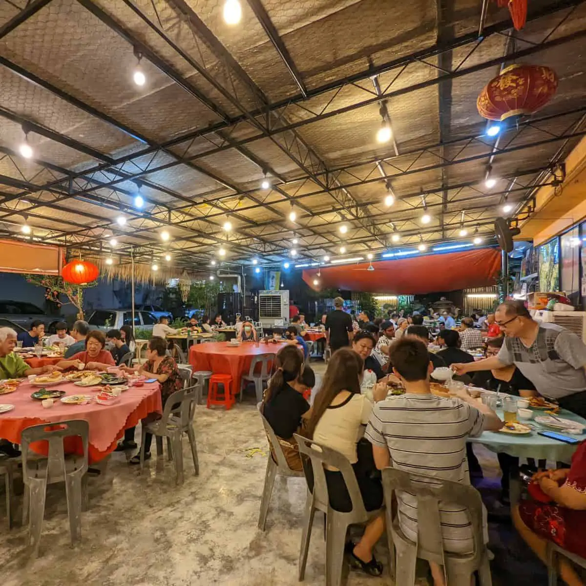 Da Shu Xia seafood restaurant Georgetown Penang