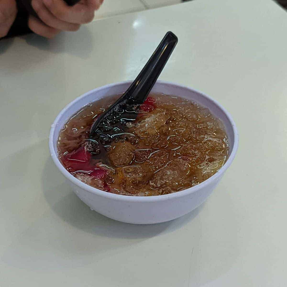 See Guo Tang Four fruit soup street food penang