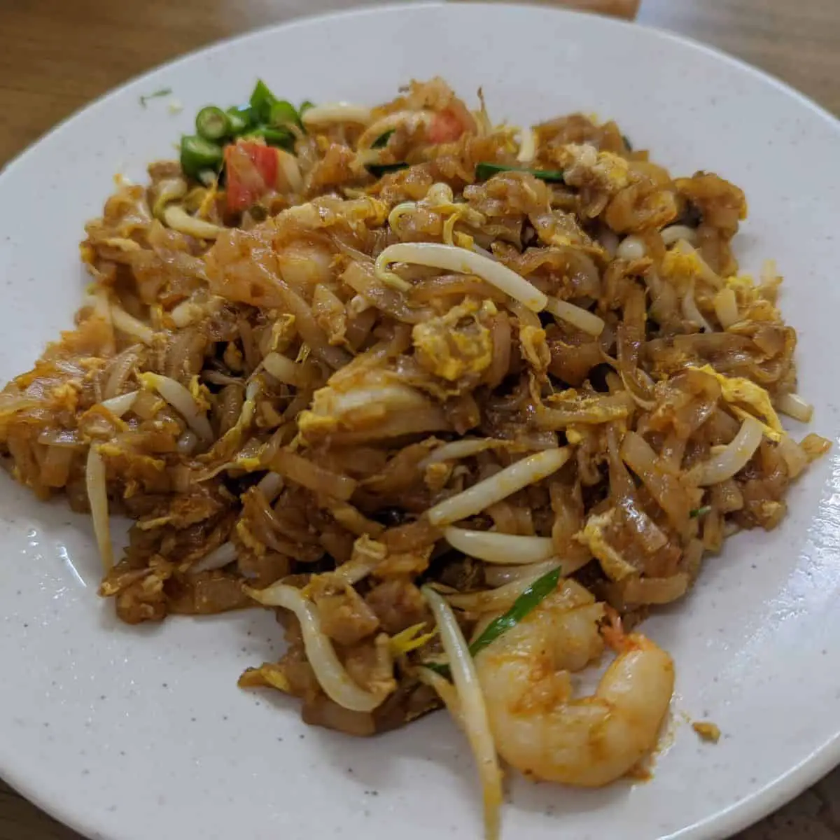 Halal Char Kuey Teow at Bee Hwa Cafe Georgetown Penang