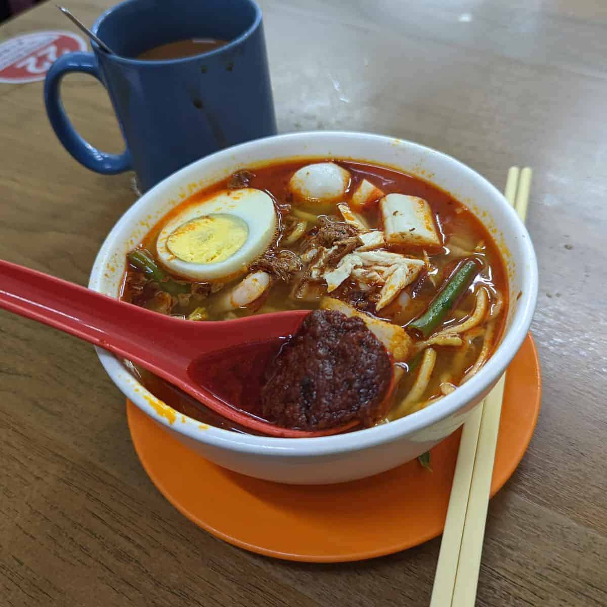 Hokkien Mee halal at Bee Hwa Cafe