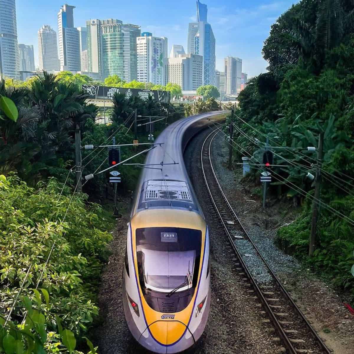 KTM Electric Train Service from Kuala Lumpur to Penang