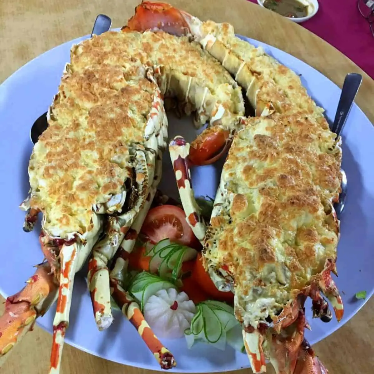 Lobster covered with a tasty batter