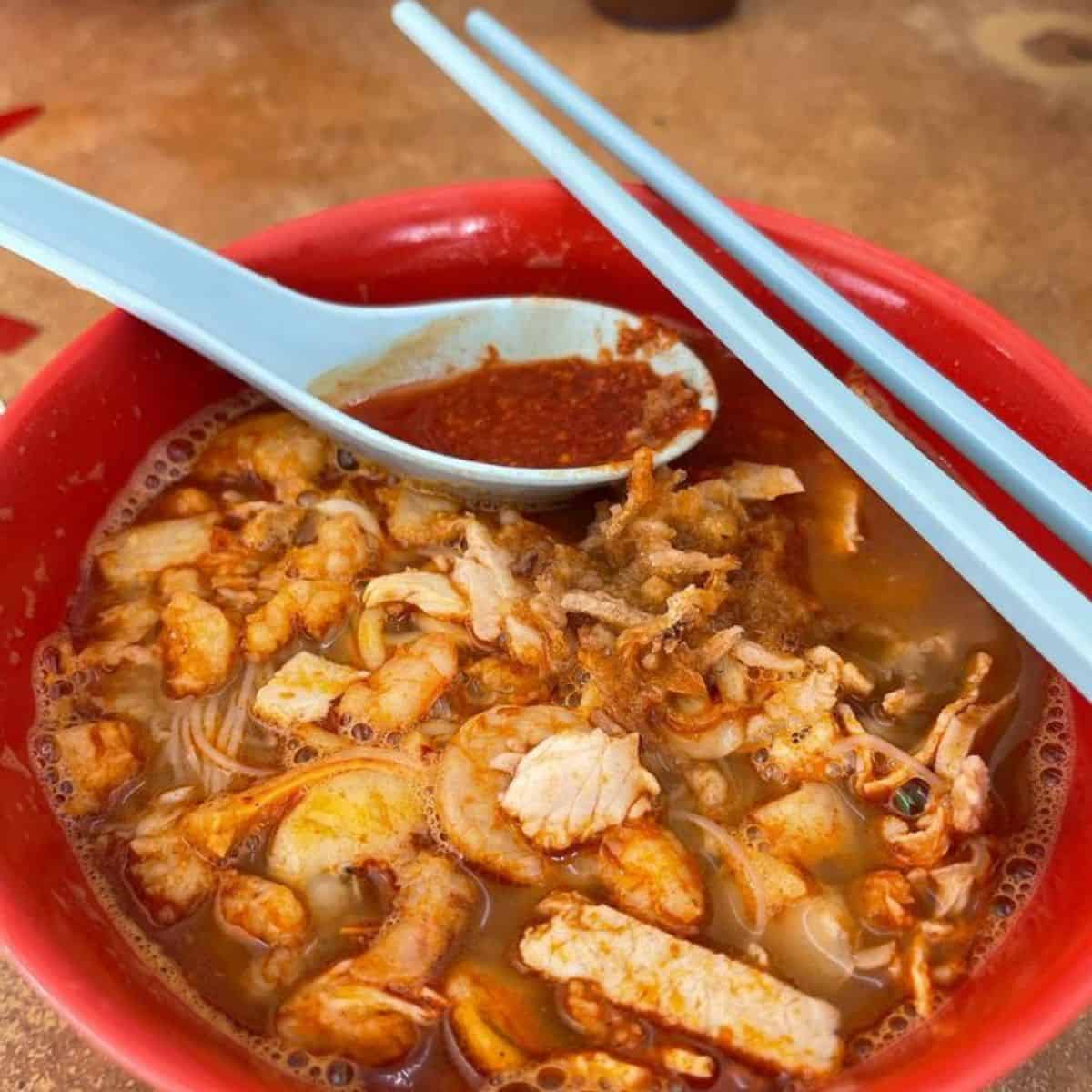 Ah Koo Hokkien Mee at Classic Kopitiam in Penang which serves coffee and other delicacies