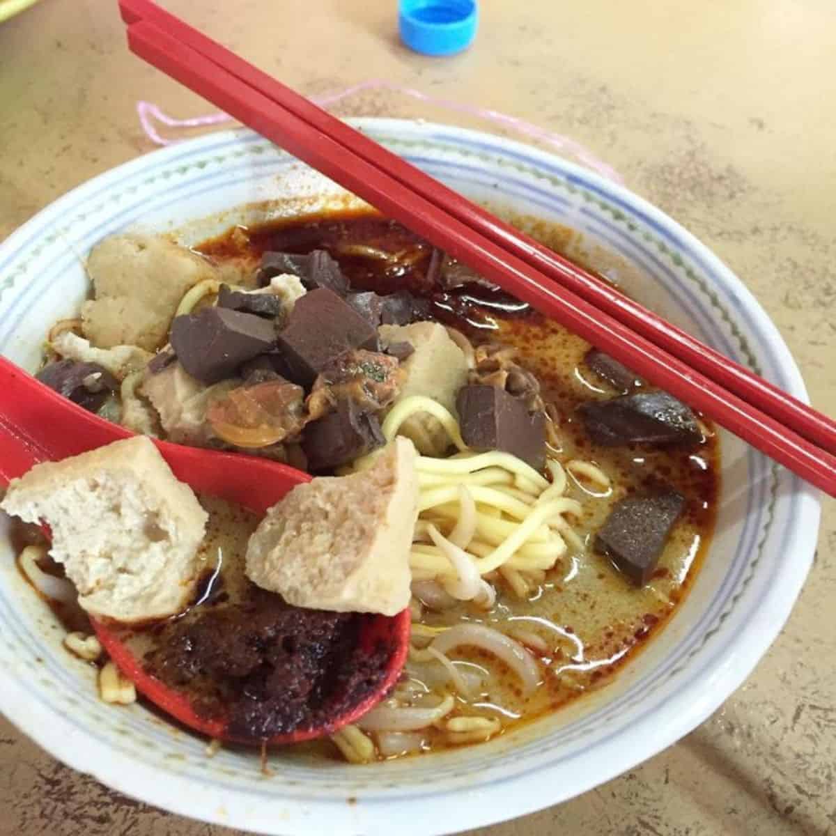 Lee Huat Cafe flavourful Curry Mee