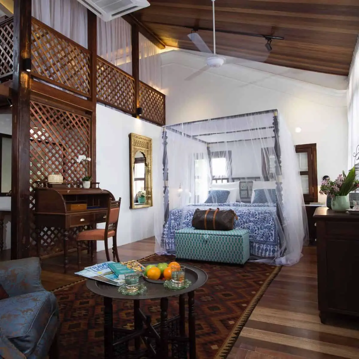 Jawi Peranakan Mansion elegant room with historical decor