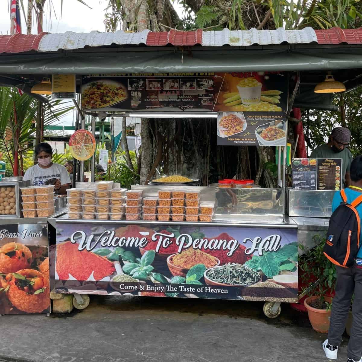 Kacang Putih stall