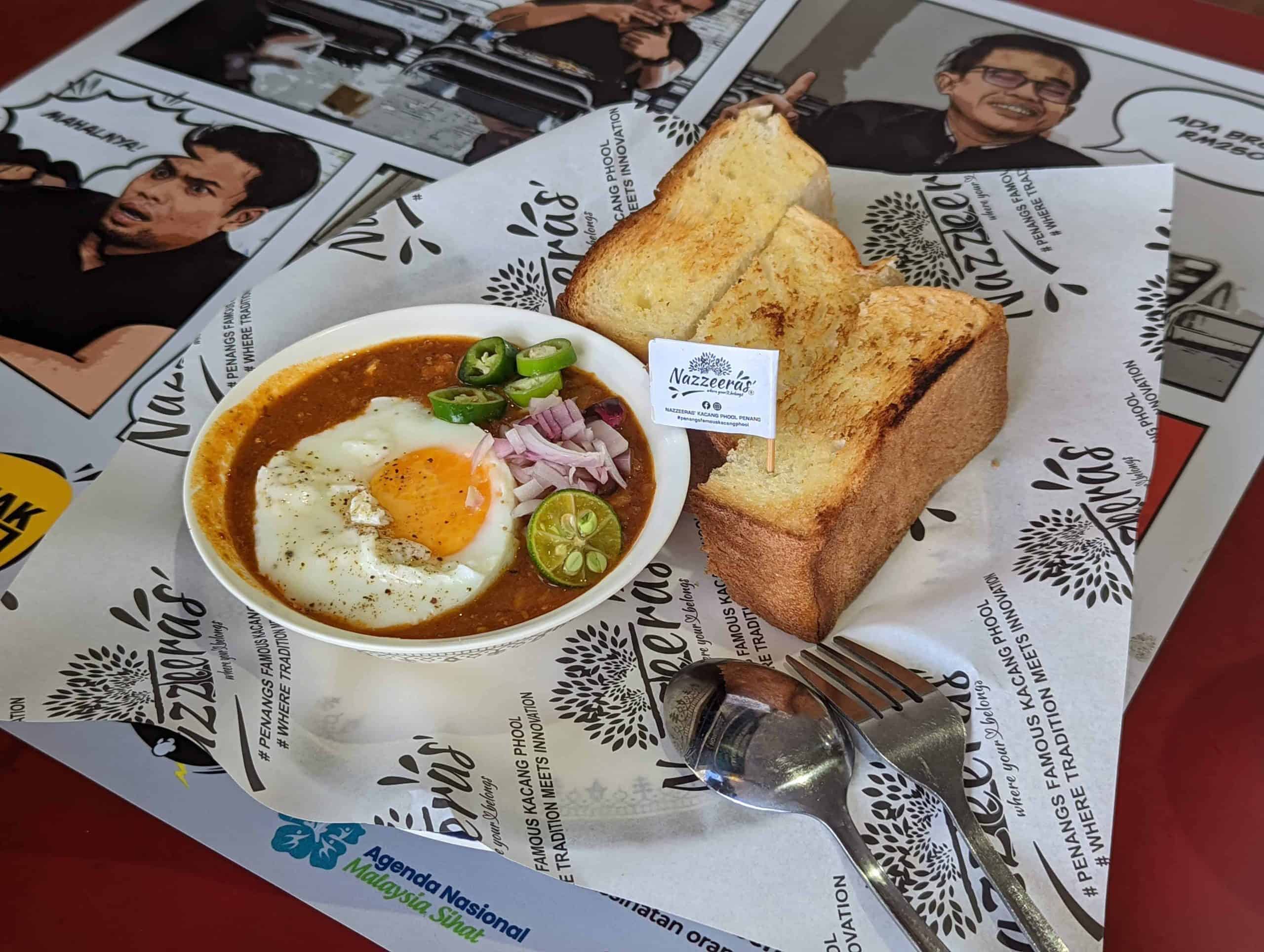 Nazzeeras Roti Bakar Kacang Phool