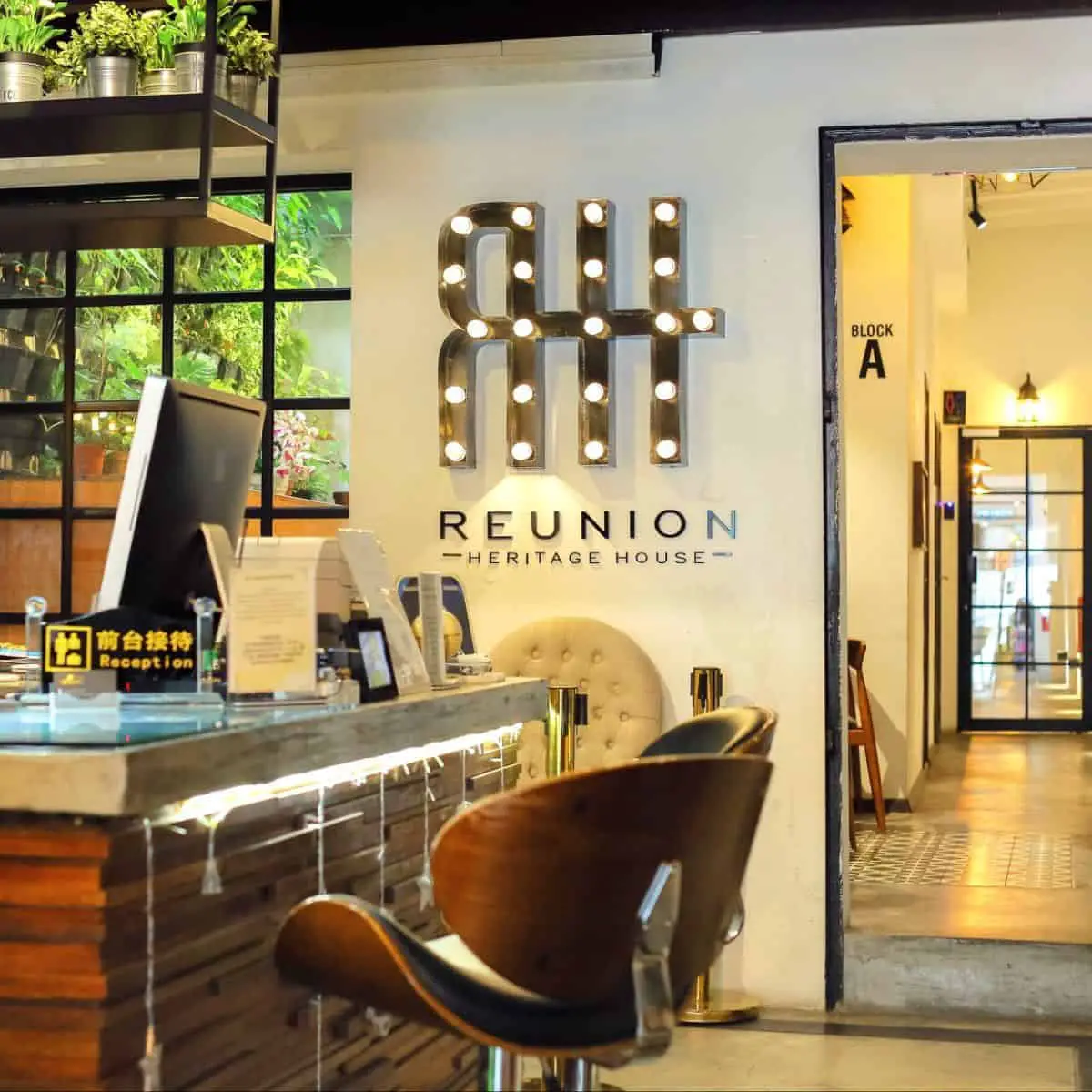 The Reunion Residence Hotel in Penang with an accommodating front desk