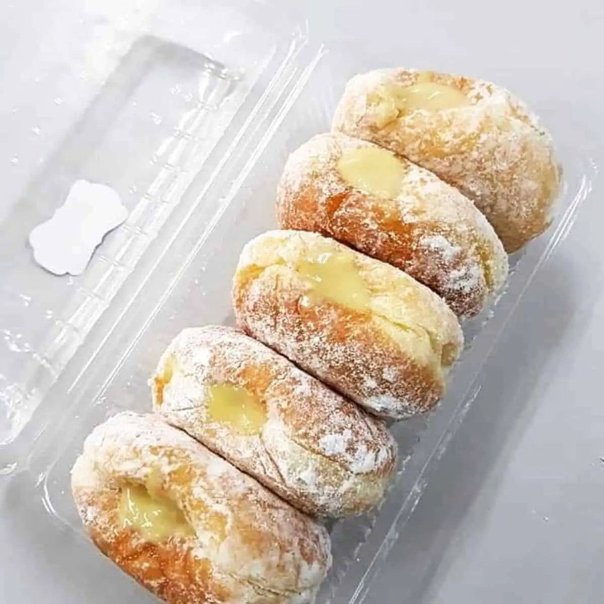 Five pieces of sumptuous durian donut in Penang night market