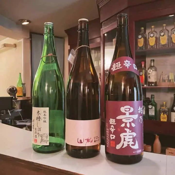 Best bars in Niseko Sake bar Sasa