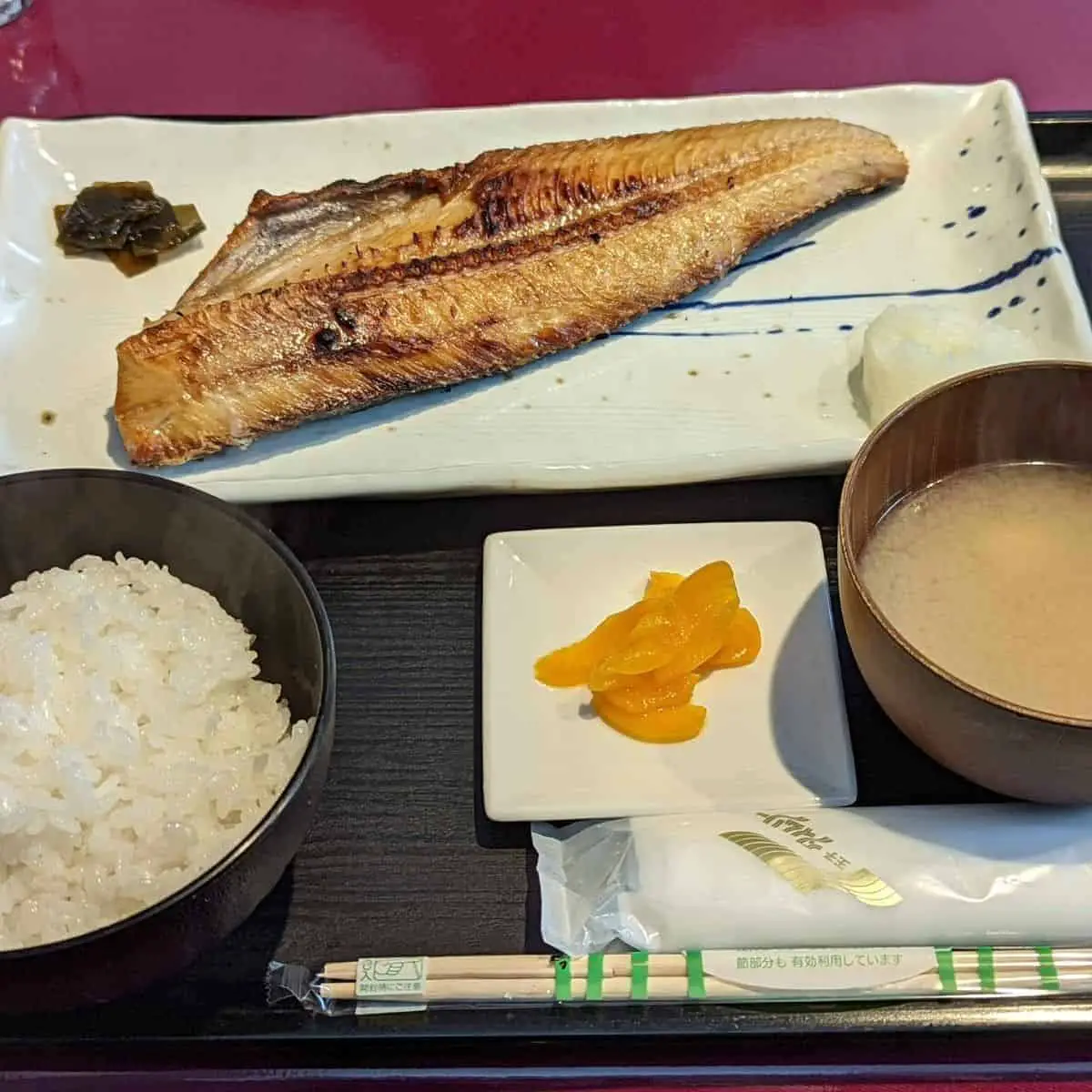 Hokke fish lunch set Ichifuji