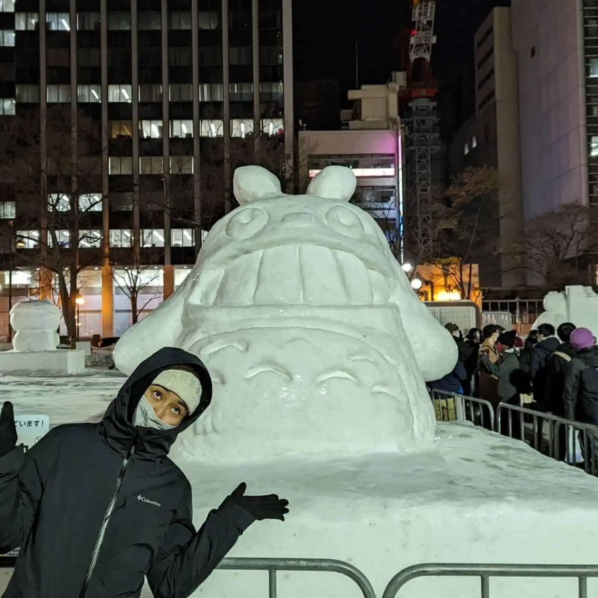 Snow Totoro Sapporo Festival